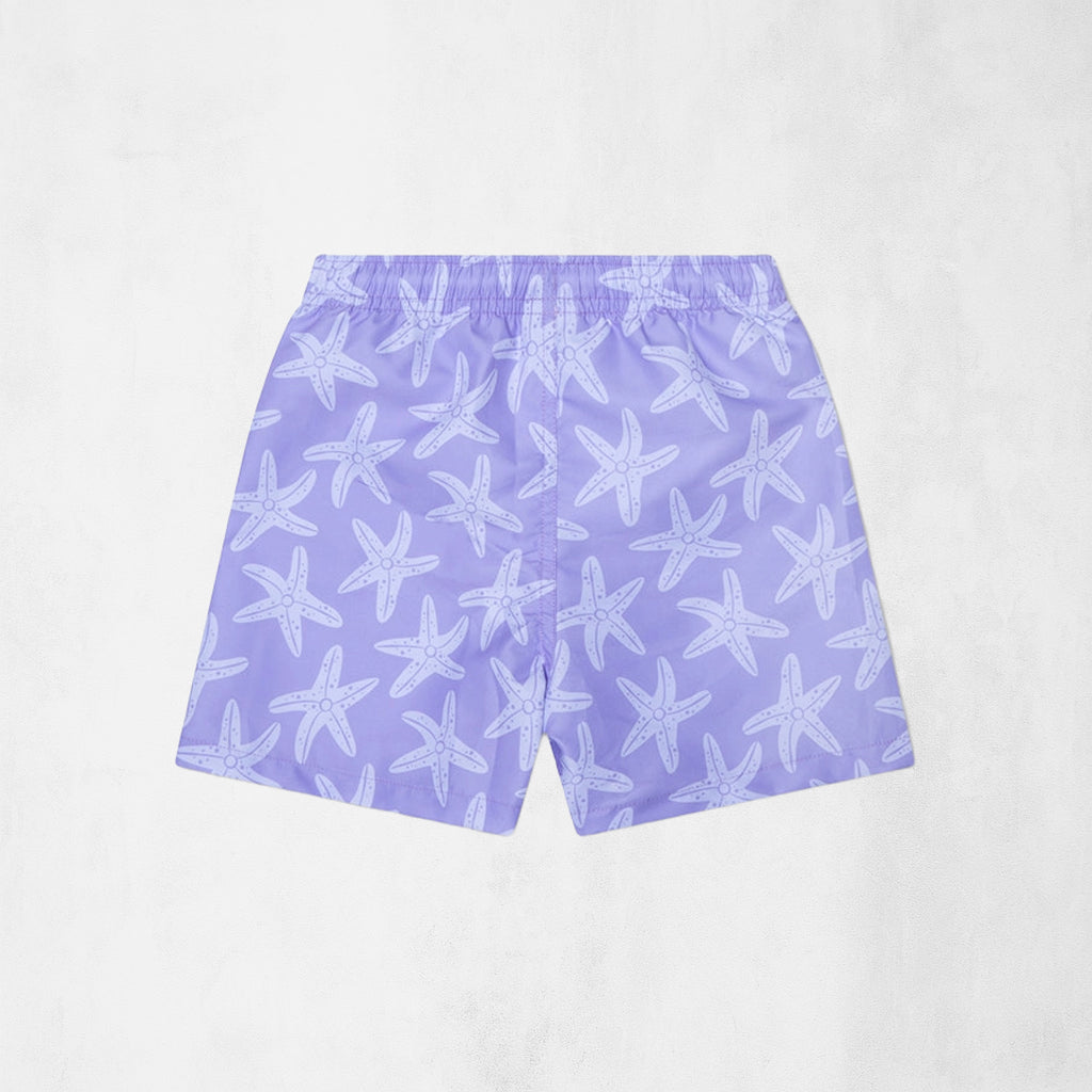 Badshorts för barn med UPF50+ i flera mönster