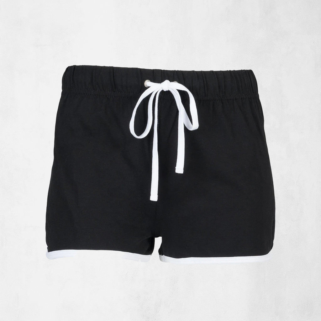 Retro shorts i bomull för barn