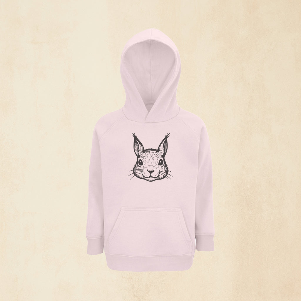 Hoodie med busig ekorre | Safari & Skog