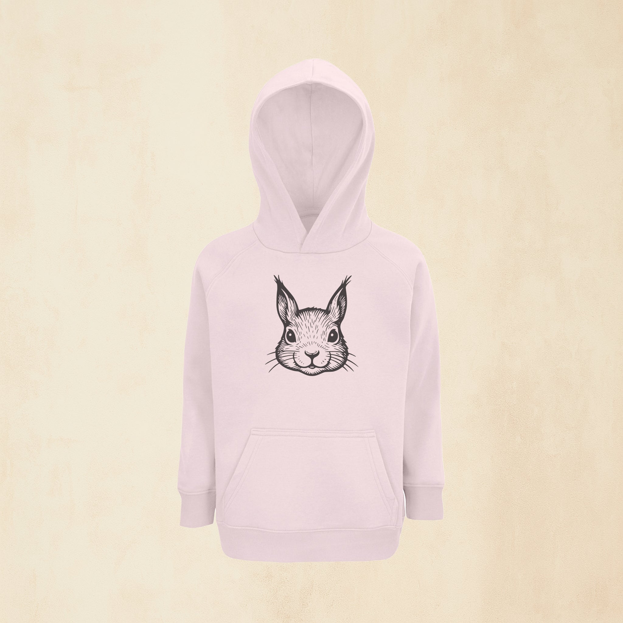 Hoodie med busig ekorre | Safari & Skog