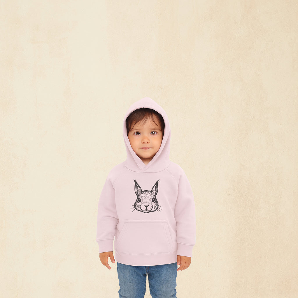 Hoodie med busig ekorre | Safari & Skog