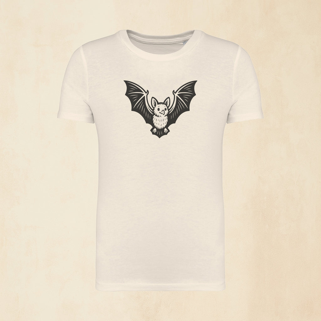 T-shirt med nattlig fladdermus | Safari & Skog