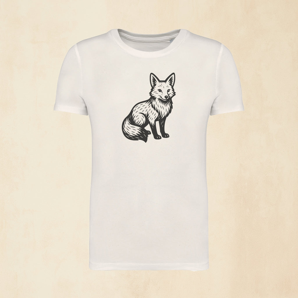 T-shirt med klok räv | Safari & Skog