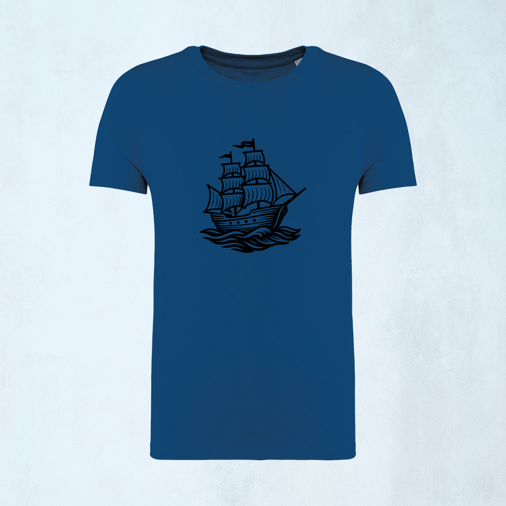 T-shirt med seglande skepp | Havet