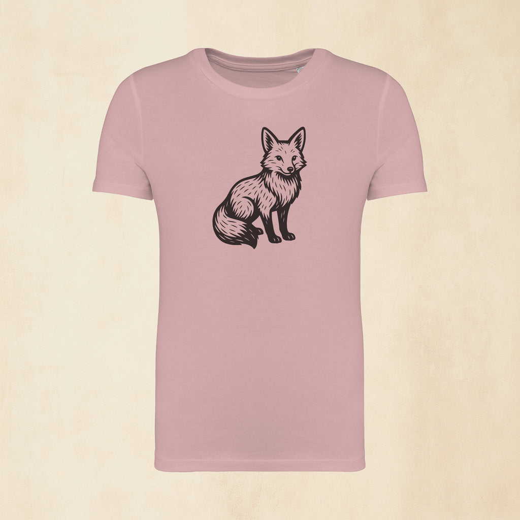 T-shirt med klok räv | Safari & Skog