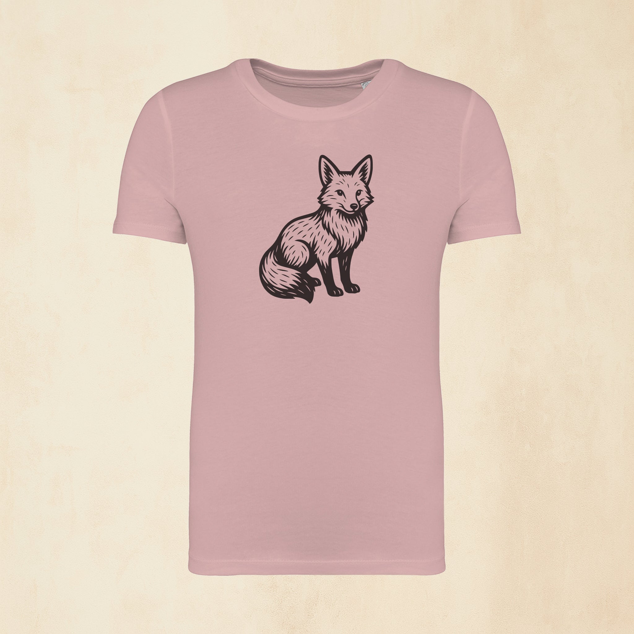 T-shirt med klok räv | Safari & Skog