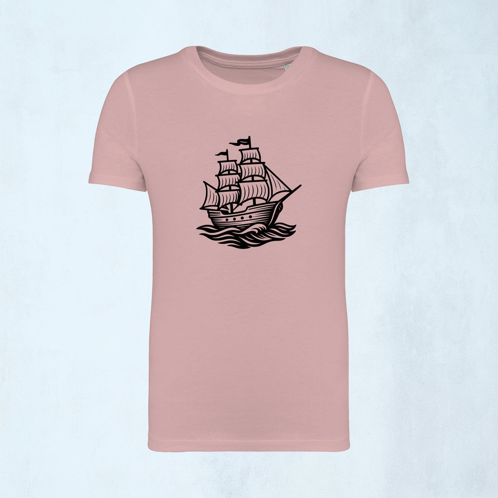 T-shirt med seglande skepp | Havet