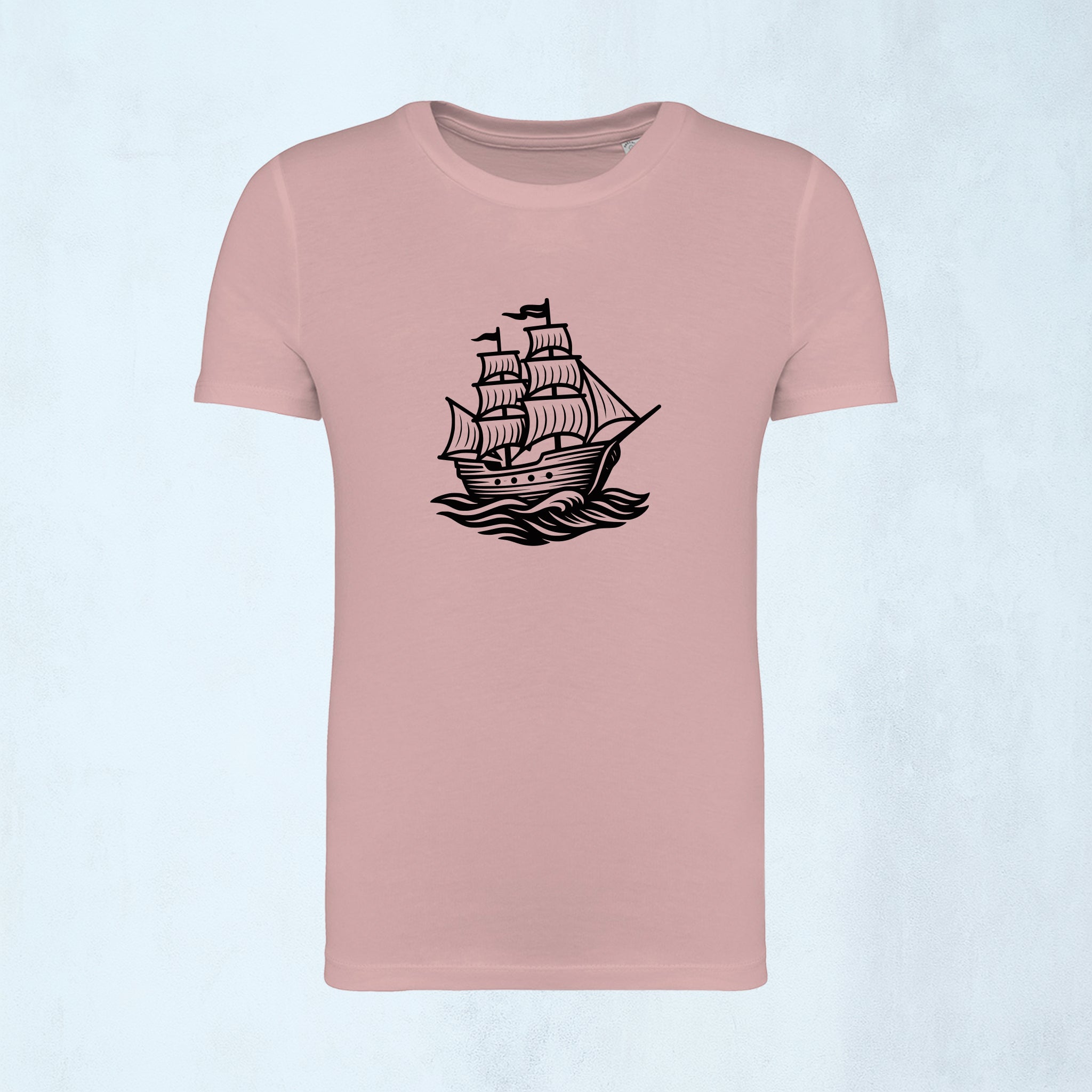 T-shirt med seglande skepp | Havet