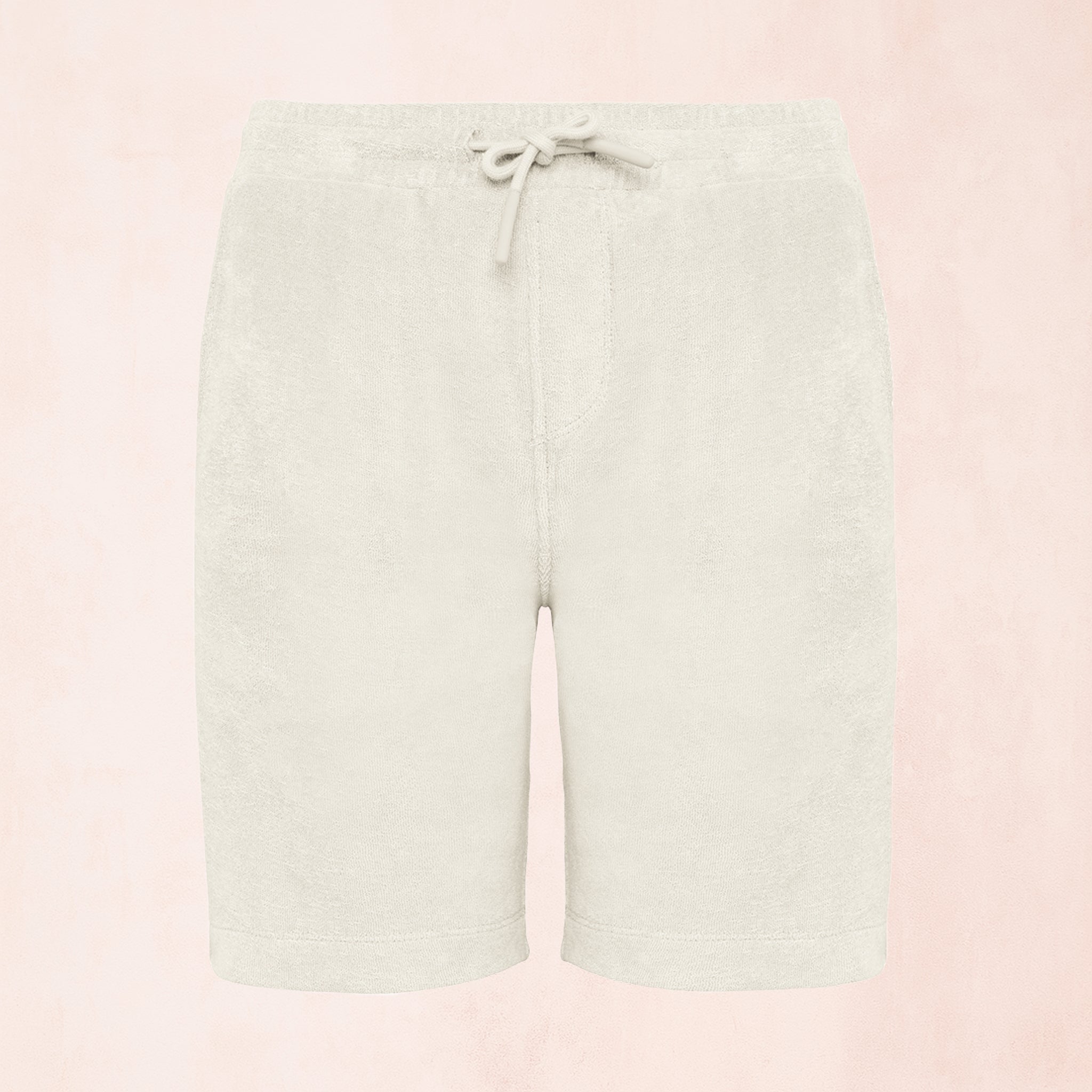 Barnshorts i frotté av ekologisk bomull och återvunnen polyester